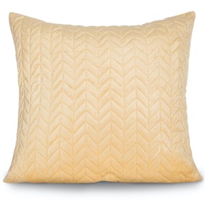 Poszewka na poduszkę welurowa Moxie Beżowa 45x45 cm