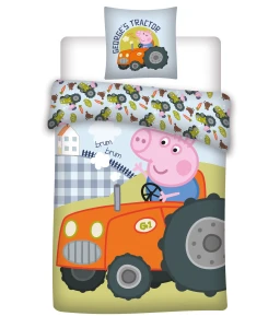 Pościel do łóżeczka Świnka Peppa 100x135 BrandMac