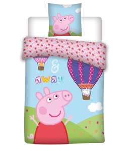 Pościel do łóżeczka Świnka Peppa 100x135 BrandMac