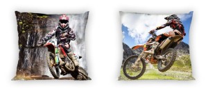 Poszewka na poduszkę 40x40  Motocykl Cross 