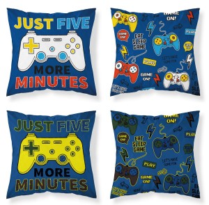 Poszewka na poduszkę świecąca w ciemności 40x40 Gamer