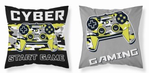 Poszewka na poduszkę jasiek 40x40 GAMER