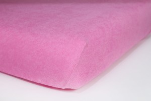 Prześcieradło frotte z gumką 80x160 (jasnoróżowe) 180 g/m2