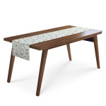 Obrus na stół BIEŻNIK 45x140 Maki