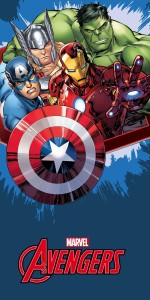 Ręcznik Avengers 70x140 kąpielowy plażowy Jerry Fabrics