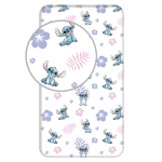 Prześcieradło bawełniane Lilo and Stitch 90x200 Jerry Fabrics