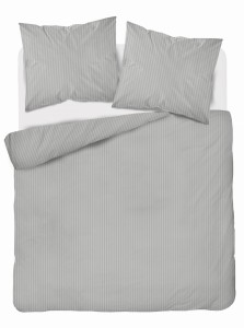 Komplet pościeli z adamaszku Pure Collection 160x200 jasnoszary