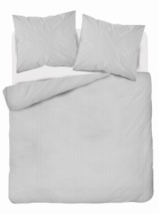 Komplet pościeli z adamaszku Pure Collection 220x200 srebrny