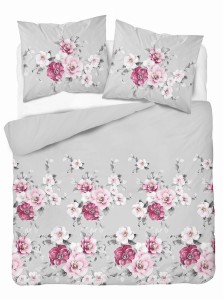 Komplet pościeli kwiaty 220x200 3-częściowy