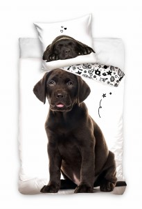 Pościel Piesek Labrador 160x200 Carbotex