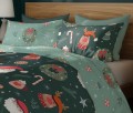 Pościel z mikrofibry satynowej 140x200+70x90 Holly Jolly 006 EAN 5904541936260_3.jpg