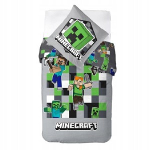 Pościel licencyjna Minecraft 160x200 Carbotex