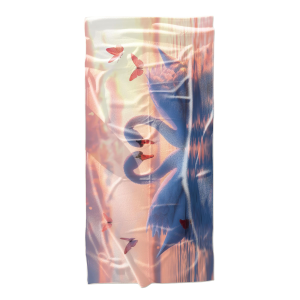 Ręcznik plażowy kąpielowy szybkoschnący 100x180 Łabędzie