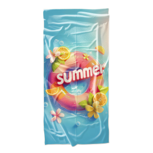 Ręcznik plażowy kąpielowy szybkoschnący 70x140 Lato Summer