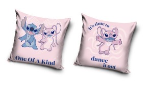 Poszewka na poduszkę welwetowa jasiek 40x40 (Lilo i Stitch)