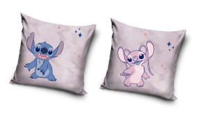 Poszewka na poduszkę welwetowa jasiek 40x40 (Lilo i Stitch)
