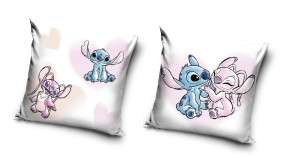 Poszewka na poduszkę welwetowa jasiek 40x40 (Lilo i Stitch)