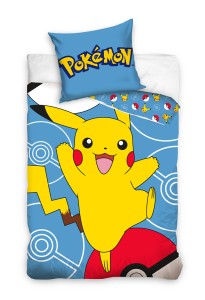Pościel licencyjna Pokemon 140x200 Carbotex