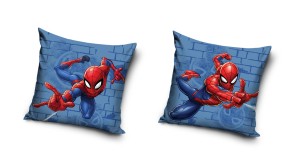 Poszewka na poduszkę welwetowa jasiek 40x40 (Spiderman)