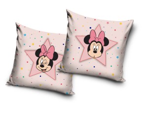 Poszewka na poduszkę welwetowa jasiek 40x40 Myszka Minnie