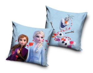 Poszewka na poduszkę welwetowa jasiek 40x40 Kraina Lodu (Frozen)