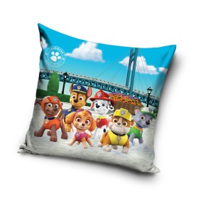 Poszewka na poduszkę welwetowa jasiek 40x40 Psi Patrol
