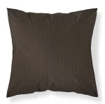 Poszewka z adamaszku Pure Collection 40x40 mocha (czekoladowa)