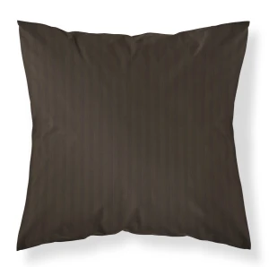 Poszewka z adamaszku Pure Collection 40x40 mocha (czekoladowa)