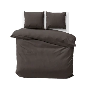 Komplet pościeli z adamaszku Pure Collection 160x200 mocha (czekoladowy)