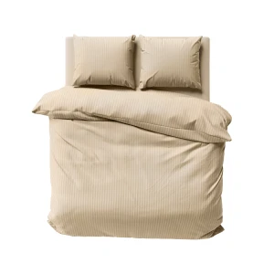 Komplet pościeli z adamaszku Pure Collection 160x200 piaskowy beż