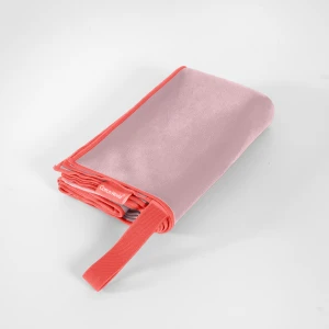 Ręcznik z mikrofibry szybkoschnący FITNESS 100x180 Pudrowy Róż