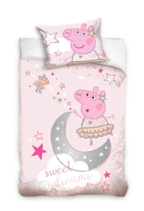Pościel licencyjna Świnka Peppa 140x200 BrandMac