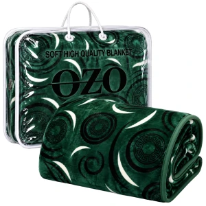 Koc akrylowy 160x210 VERSACE Zielony