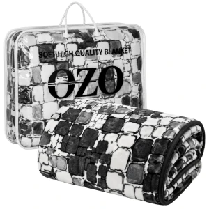 Koc akrylowy 160x210 KAMIEŃ Szary