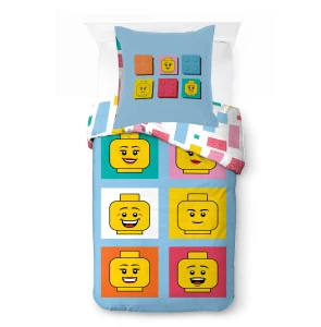 Pościel licencyjna Klocki Lego 140x200 BrandMac