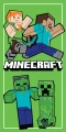 Minecraft Power Walking beach towel micro.png