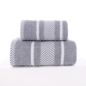 Ręcznik łazienkowy frotte 50x100 Jasnoszary