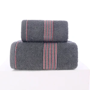 Ręcznik łazienkowy frotte 70x140 ciemnoszary