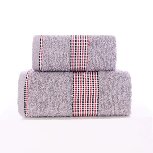 Ręcznik łazienkowy frotte 70x140 jasnoszary
