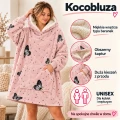 Kocobluza unisex z miękkim wnętrzem