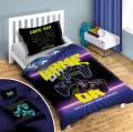 Pościel 140x200+70x90 Młodzieżowa 047 Game Fluo 5904541950365