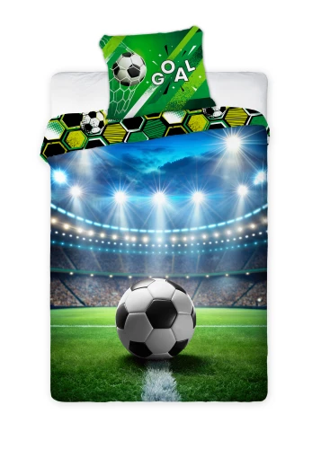 Pościel 160x200+70x80 Młodzieżowa 048 Goal EAN 5904541950198