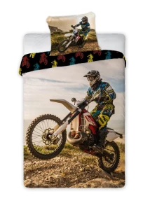 Pościel motocross bawełniana 140x200 Motor Cross Enduro