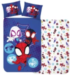 Pościel Spidey Spider-Man bawełniana 140x200 + 70x90 cm – Marvel