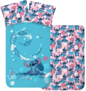 Pościel Stitch Lilo i Stitch bawełniana 140x200 + 70x90 cm – Disney